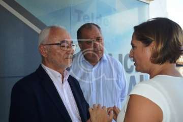 Miembros de la familia de Tito Galván mantuvieron este lunes un encuentro con directora general de Emergencias, alcaldesa y concejal de Seguridad (Foto TA)